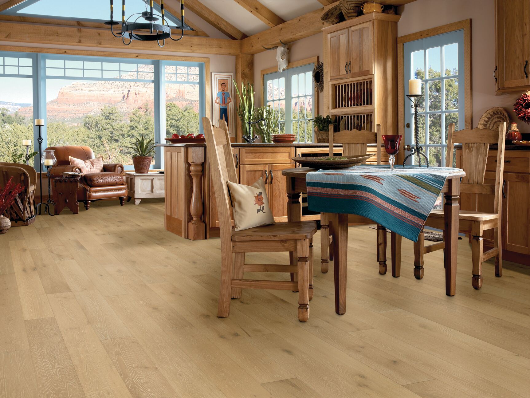 Robbins offers American-made engineered hardwood flooring - image provided by AHF Flooring